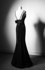 Black Straps Velvet Low Back Long Corset Formal Dress, Black Velvet Evening Dress Corset Prom Dress outfits, Prom Dress Ideas
