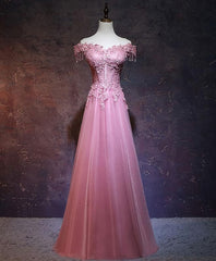 Burgundy Tulle Lace Off Shoulder Long Corset Prom Dress, Burgundy Lace Evening Dress outfit, Formal Dress Websites