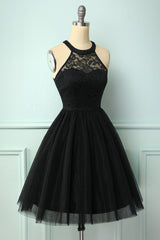 Black Short Party Dress Outfits, Prom Dresses Vintage