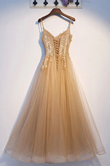 Yellow Tulle Lace Long Corset Prom Dress, A-Line Lace Evening Dress outfit, Gown Dress Elegant