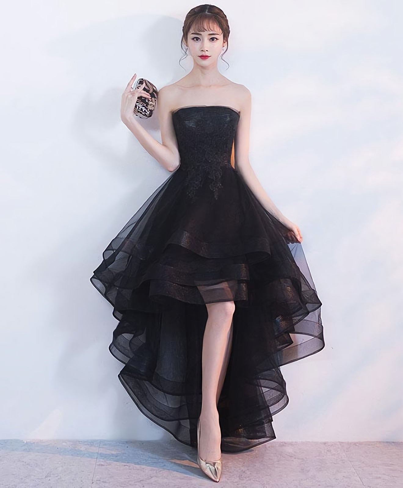 Black Tulle Lace Short Corset Prom Dress, Black Tulle Corset Homecoming Dress, 1 Gowns, Homecoming Dress Bodycon