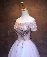 Cute Lace Applique Tulle Short Corset Prom Dress, Corset Homecoming Dress outfit, Dance Dress
