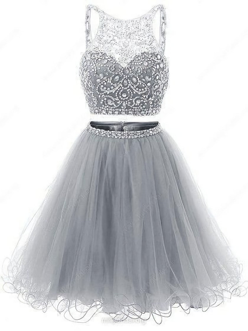 2 Piece Corset Homecoming Dresses, Sparkle Sweet 16 Dress, Corset Homecoming Dress outfit, Prom Dress Prom Dresses
