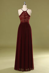 Sheath V Neck Burgundy Corset Bridesmaid Dress with Lace Back outfit, Bodycon Dress