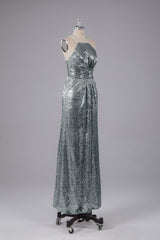 Beautiful Sequins Halter Hourglass Corset Bridesmaid Dress outfit, Black Dress Classy