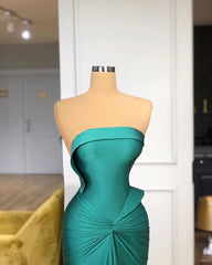 Elegant Strapless Long Mermaid Evening Corset Prom Dress Online outfits, Party Dresses Classy
