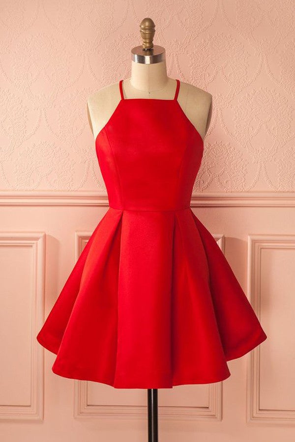 Short Straps Red Corset Prom Dresses, Corset Homecoming Dress, For Girls Gowns, Bridesmaid Dresses Blush Pink