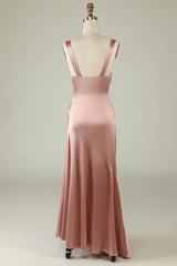 Blush Corset Prom Dresses, Asymmetrical Boho Corset Bridesmaid Dress outfit, Prom Dress Ballgown