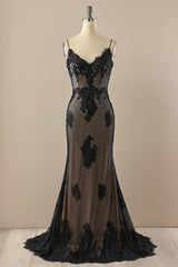 Black V neck Beaded Corset Prom Dress outfits, Prom Dresses Size 37