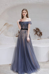 A Line Bateau Neck Floor Length Short Sleeves Zipper Corset Prom Dresses outfit, Evening Dress With Sleeves
