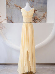 A-Line Chiffon Long Corset Prom Dresses, Sweetheart Neck Chiffon Corset Formal Dress outfit, Prom Dresse Backless