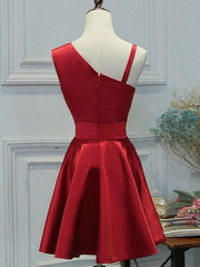 A Line Short Red Corset Prom Dresses, Short Red Graduation Corset Homecoming Dresses outfit, Formal Dress Outfit Ideas