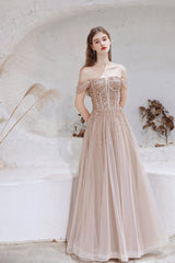 A-Line Strapless Starlight Princess Corset Prom Dresses outfit, Evening Dresses For Party