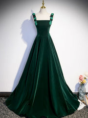 A-Line Velvet Green Long Corset Prom Dresses, Green Corset Formal Evening Dresses outfit, Prom Dresses Long Sleeves