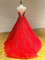 Backless Red Lace Corset Prom Dresses, Red Backless Lace Corset Formal Evening Graduation Dresses outfit, Party Dress Winter