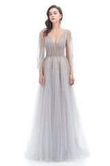 Backless V-neck Sequins Rhinestone Floor Length Corset Prom Dresses outfit, Glamorous Dress