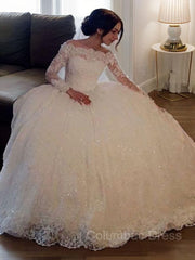 Ball Gown Bateau Floor-Length Lace Corset Wedding Dresses outfit, Wedding Dress Cost