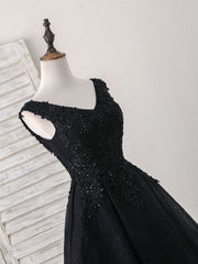 Black V Neck Lace V Neck Short Corset Prom Dress, Black Corset Homecoming Dress outfit, Prom Dress Blush