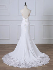 Precious Spaghetti Strap Lace Mermaid Corset Wedding Dress outfit, Wedding Dresses Sale