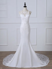 Precious Spaghetti Strap Lace Mermaid Corset Wedding Dress outfit, Wedding Dress Inspo