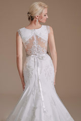Cap Sleeve Sparkle Beaded Lace Appliques Gown Bow Sash Train Corset Wedding dresses outfit, Wedding Dresses Boutiques