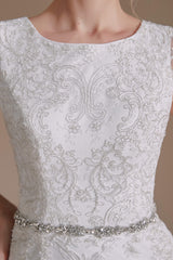 Cap Sleeve Sparkle Beaded Lace Appliques Gown Bow Sash Train Corset Wedding dresses outfit, Wedding Dresses Boutique