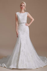 Cap Sleeve Sparkle Beaded Lace Appliques Gown Bow Sash Train Corset Wedding dresses outfit, Wedding Dress Boutique