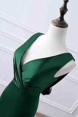 Corset Prom Dress, Green Matte Satin V Neck Mermaid Unique Design Evening Dress outfit, Homecoming Dress Boutiques