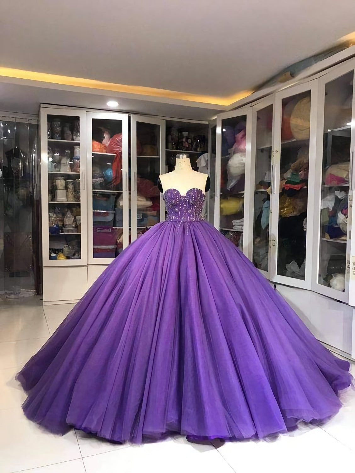 Purple Dress, Corset Ball Gown Corset Prom Dress, Strapless Corset Ball Gown outfits, Evening Dresses Yellow