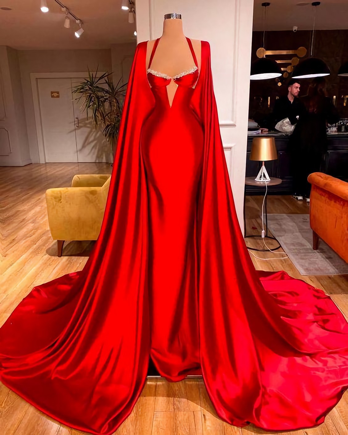 Red Corset Prom Dresses, Evening Dresses outfit, Prom Dresses For 028