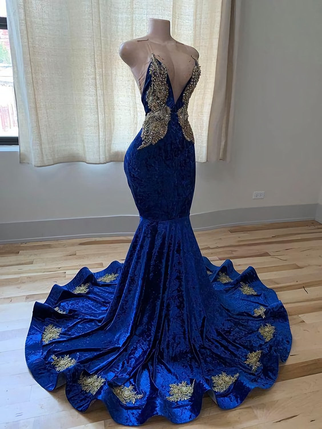 Blue Corset Formal Dress, Sexy Glitter Corset Prom Dress outfits, Evening Dress Styles