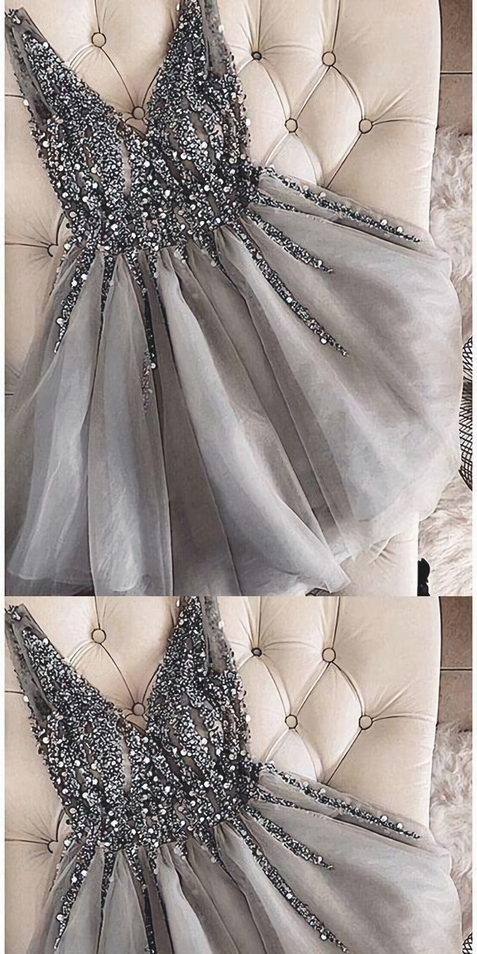 Grey Short Corset Formal Corset Homecoming Dresses outfit, Prom Dresses 2028