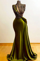 Green Corset Prom Dresses, Evening Dresses, Long Gowns, Evening Dresses Fitted