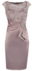 Sheath Grey Bateau Cap Sleeves Mother Of The Bride Corset Homecoming Dress, With Lace Appliques Gowns, Prom Dress Blue
