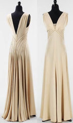 V Neck Sleeveless Party Dress, Long Corset Prom Dress outfits, Evening Dresses Petite