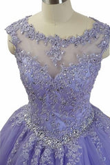 Charming Corset Formal Dress , Quinceanera Dresses with Appliques Gowns, Prom Dresses Styles