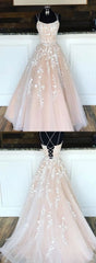 Custom made tulle lace long Corset Prom dress, evening dress outfit, Party Dress For Girl