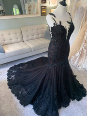Black Corset Wedding Dress, Gothic Corset Wedding Dress, Mermaid Black Dress, A Line Corset Wedding Dress, Black Lace Corset Wedding Dress, Illusion Back Corset Wedding Dress outfit, Wedsing Dresses With Sleeves