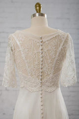 Empire Waist V-neck Tulle A-line Corset Wedding Dress outfit, Wedding Dress Custom