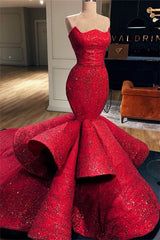 Fabulous Mermaid Strapless Sleeveless Long Corset Prom Dress outfits, Party Dresses For Girls