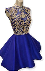 Blue Corset Homecoming Dress, Royal Blue Beaded Corset Homecoming Dress outfit, Bridesmaids Dress Websites