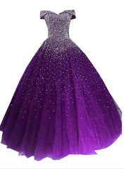 Glam Sequins Off the Shoulder Corset Ball Gown Sweetheart Gowns, Quinceanera Dress outfit, Party Dress Pattern Free