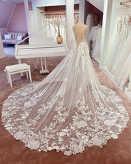 Gorgeous Spaghetti-Straps Lace Corset Wedding Dress Tulle Sleeveless Bridal Gowns outfit, Wedding Dress Straps