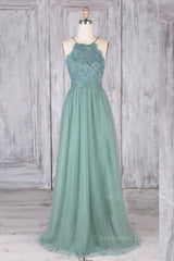 Green tulle lace long Corset Prom dress green lace evening dress outfit, Homecomeing Dresses Bodycon