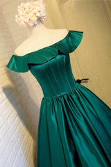 Cute Satin Short Corset Prom Dress, Green A-Line Corset Homecoming Dress outfit, Homecoming Dress Lace