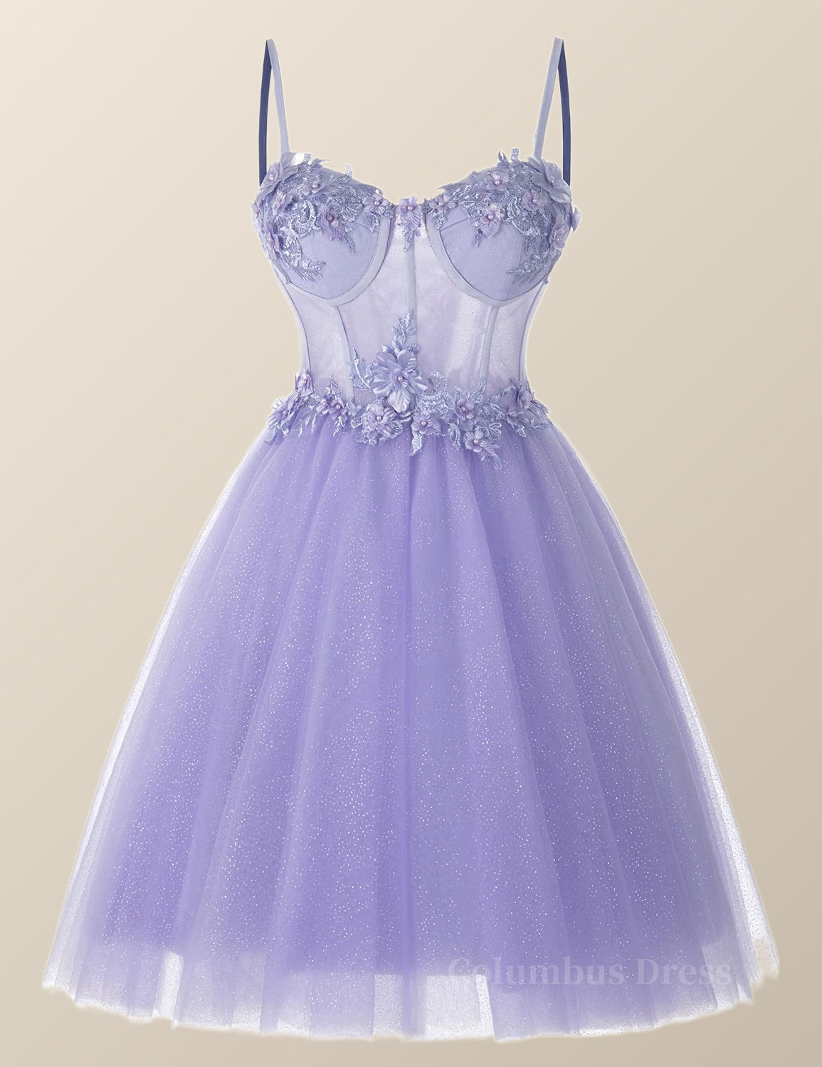 Lavender Corset A-line Short Corset Homecoming Dress outfit, Prom Dresses Shops