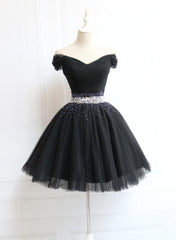 Little Black Corset Homecoming Dress Tulle Cute Short Corset Formal Dress outfit, Prom Dress Under 209