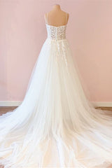 Long A-Line Sweetheart Tulle Appliques Lace Corset Wedding Dress outfit, Wedding Dress Accessories