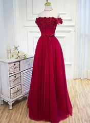 Long Party Dress, Off Shoulder Dark Red Corset Prom Dress outfits, Evening Dresses 1928S