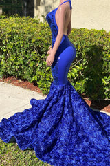 Long Royal Blue Mermaid Corset Prom Dresses V Neck Open Backs outfits, Bridesmaid Dresses Sage Green